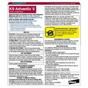 K9 Advantix II Monthly Flea & Tick Prevention for XL Dogs 55 lbs+, 2-Monthly Treatments