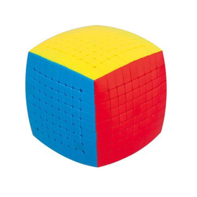 9x9 Magic Cubes Del Estrés Rompecabezas Suaves Educación Temprana perfke Cubo de velocidad mágica de alto orden