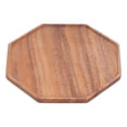 thumbnail image 1 of Serving Tray, Multifunctional Saving Space Table Tray  For Beverage Tray For Dining Tray For Fruit Tray For Breakfast Tray 20x20x2cm, 1 of 8