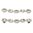 thumbnail image 1 of Shoe Clips, Rhinestone 2pcs All Matching Shiny Decorative Shoe Buckle Removable  for Wedding for Daily, 1 of 8