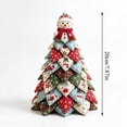 thumbnail image 6 of 2026 New DIY Quilted Christmas Tree Kit, 3D Fabric Patchwork Craft Set for Beginners, Handmade Tabletop Holiday Decor, Ideal for Home Mantel Table Office Display (#E), 6 of 6