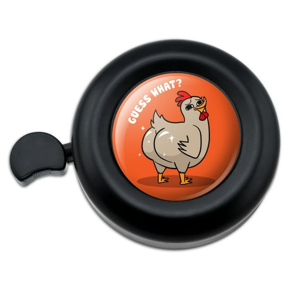 Guess What Chicken Butt Funny Bicycle Handlebar Bike Bell