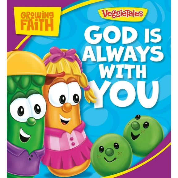 VeggieTales Growing Faith: God Is Always with You, (Board Book)