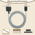 thumbnail image 6 of 2.5m /8.2ft BN39-02688B One Connect Cable is Only Compatible with Samsung QN700 QN800 QN900 QN95A QN95B Series Neo QLED 4K/8K Smart TV(Fits 2021-2023 TV Model), 6 of 8