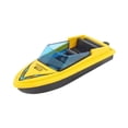 thumbnail image 3 of Mini modelo de lancha motora, juguete de verano, adorno de barco de escritorio, simulación de aleación, lancha rápida Amarillo, 3 of 9