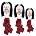 thumbnail image 2 of LuLiaMenton Christmas Pajamas, Reindeer Antlers Print, Matching Sleepwear, Plus Sizes, 2-3T-Kid, 2 of 6