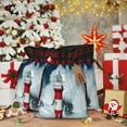 thumbnail image 6 of Sikiie Circular Lighthouse Christmas Gift Bags Drawstring Gift Bags Sacks Drawstring Bag Holiday Linen Xmas Wrapping Bags for Presents Party Gift-Black, 6 of 8