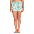 thumbnail image 5 of Casual Nights Women's Floral Sleeveless Tank and Pajama Shorts Set - Blue - 1X, 5 of 5