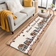 thumbnail image 2 of Bless This Runner Rugs 2x6 ft Home Farmhouse Country Star Barn Bucket Berry Washable Hallway Rugs Non-Slip Floor Mats Absorbent Carpet Bedside Runners for Bedroom Kitchen Bathroom Laundry Room, 2 of 9