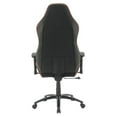 thumbnail image 6 of Pemberly Row Modern Chair Black Bonded Leather with Red Accents, 6 of 10