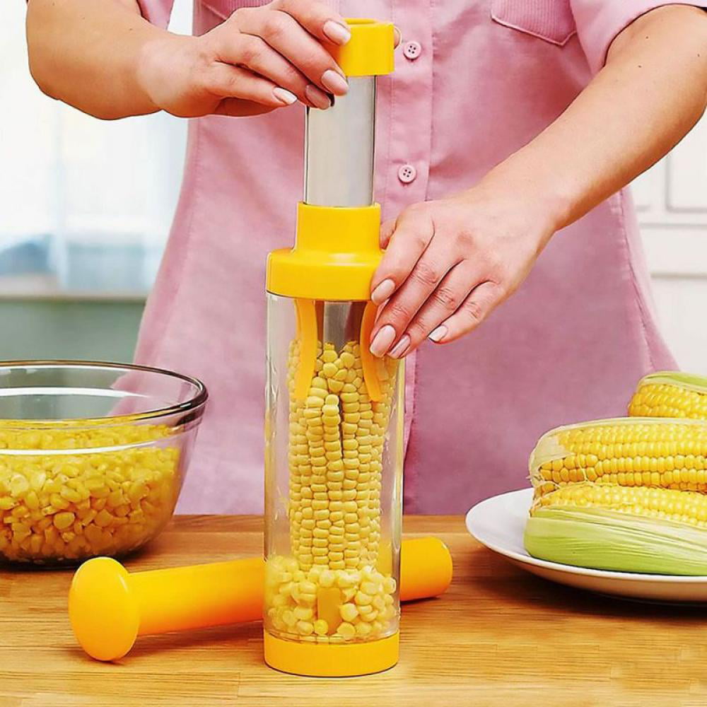 Hot Corn Cob Stripper Remover Serrated Stainless Steel Blade Kitchen Tools CA 