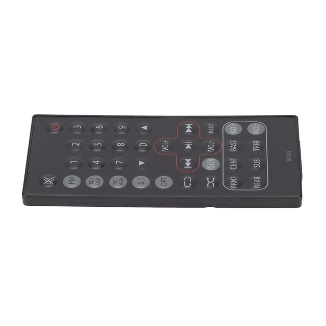 Remote Control Replacement, Professional Remote Control ABS Simple Operation Comfortable Grip for C2XB C6XD Sound System