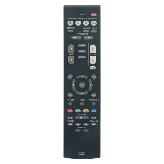New RAV532 ZP354801 Remote Control for YAMAHA RX-V383 RXV383