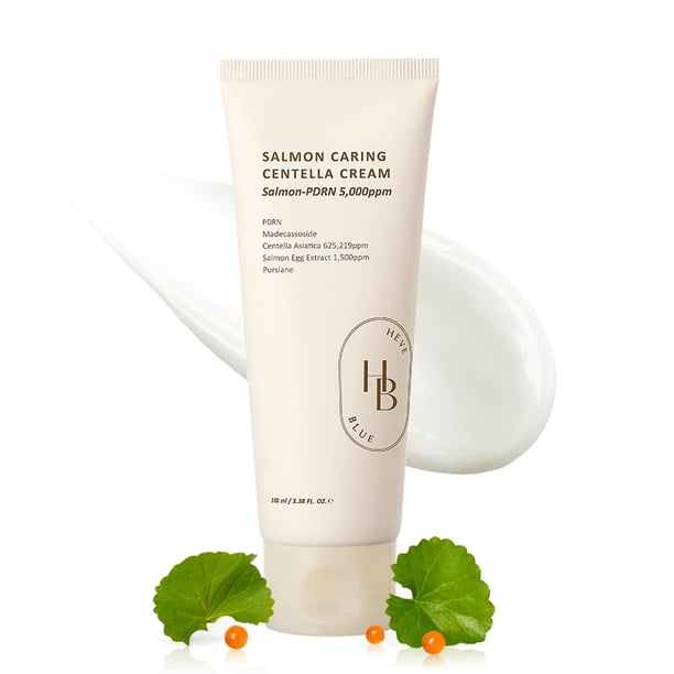 Crema HEVEBLUE Salmon Caring Centella con salmón PDRN 30 ml
