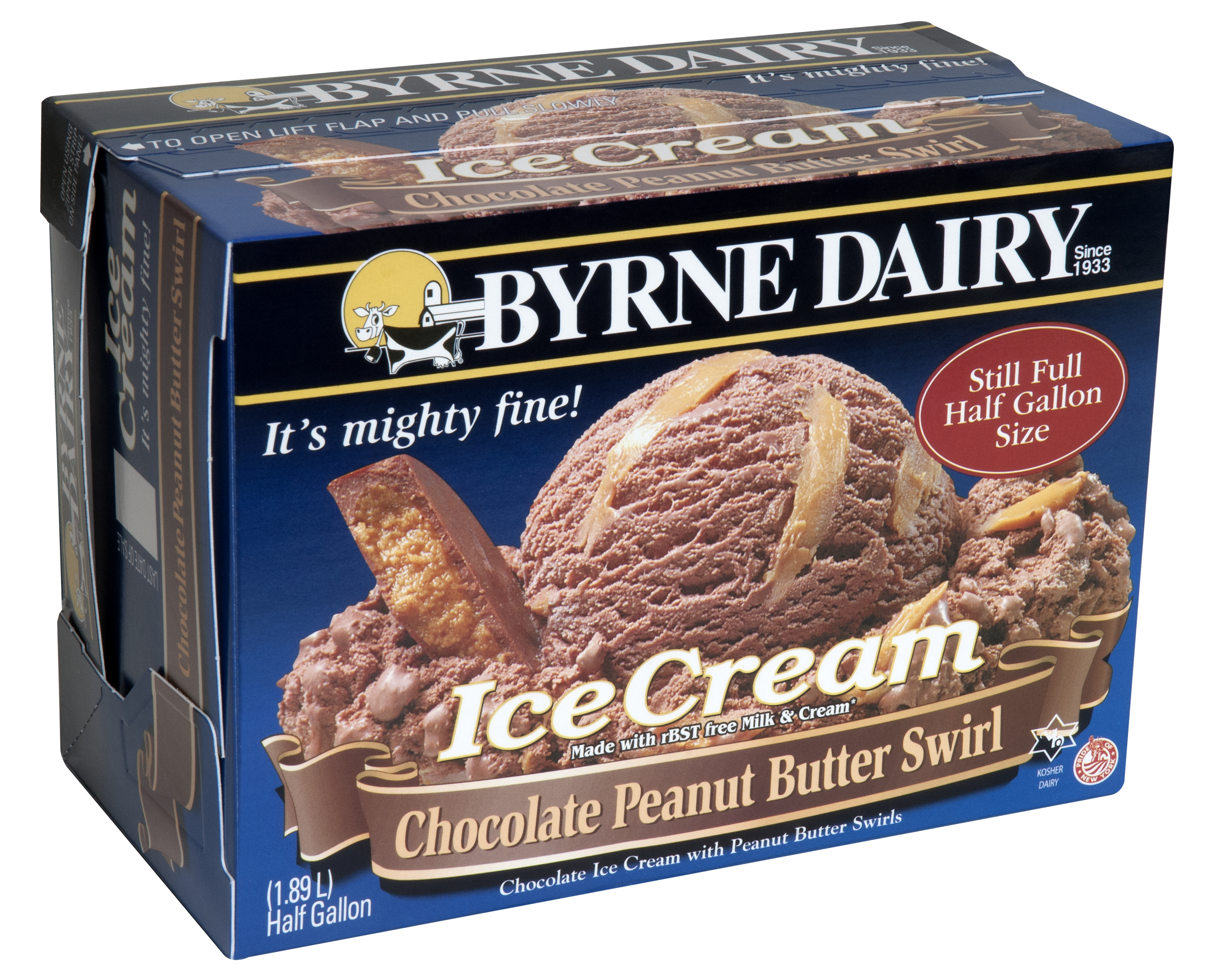 Byrne Dairy Chocolate Peanut Butter Ice Cream