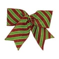 thumbnail image 2 of Needhep Christmas Sequined Bow Glitter Bow Wreath Bow Christmas Tree Bow, Red Green Xmas Tree Bows, Bow Ornaments For Home Party, for Xmas Home Front Door Decor (A), 2 of 6