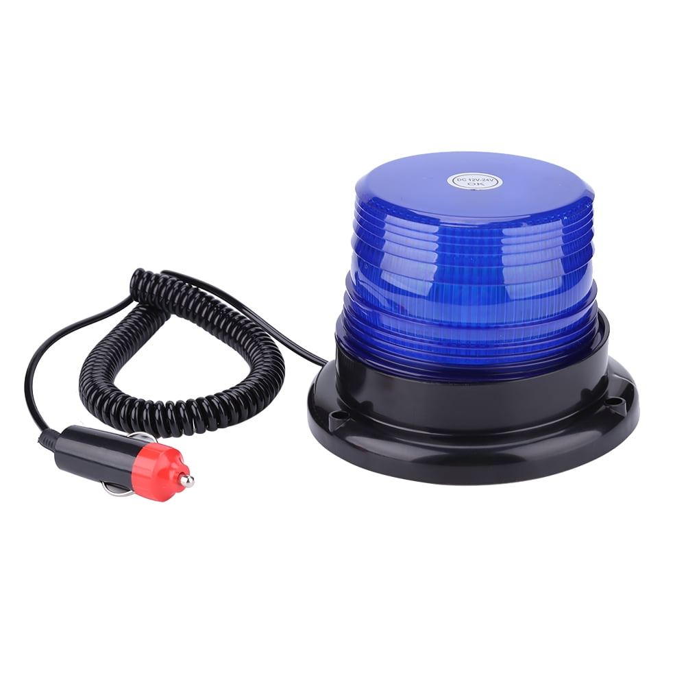 Magnetic 12V Car LED Strobe Warning Light Emergency Vehicle Flashing Beacon Lamp