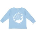 thumbnail image 3 of Inktastic Florida Cities with Dolphin Boys or Girls Long Sleeve Toddler T-Shirt, 3 of 5
