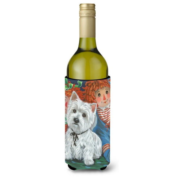 Westie Ragdoll Wine Bottle Hugger