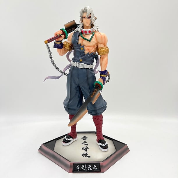 Demon Slayer Sabito Anime Figure, Kimetsu no Yaiba, Kibutsuji Muzan Figura de acción, Gyuutarou, Daki, Uzui Tengen Butter Toys, 29cm30 cm sin caja al por menor9 zhangyuxiang unisex