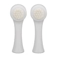 thumbnail image 2 of Cepillo exfoliante facial BuyWeek 2 piezas cepillo limpiador facial de silicona y fibra, 2 of 14