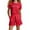 Red, variant on Girls Summer Clothes Sets Girls Fashion Casual Letter Print Short Sleeve and Shorts Set Loose Fit Outfit for Everyday Wear,7-8 Years