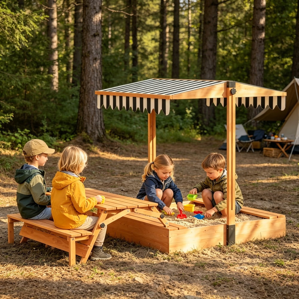 Wooden Sandbox