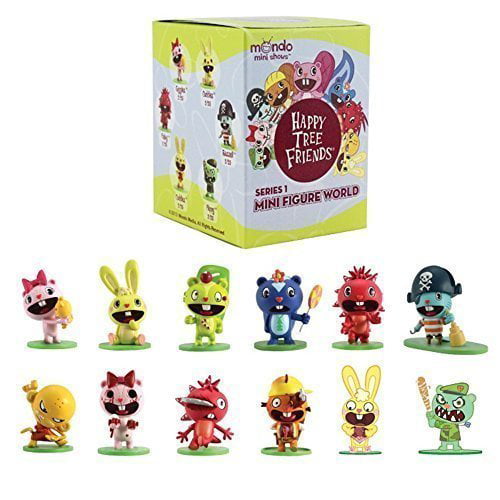 New Happy Tree Friends Figures Toys Games Mini Figure World Blind Box Ser.....