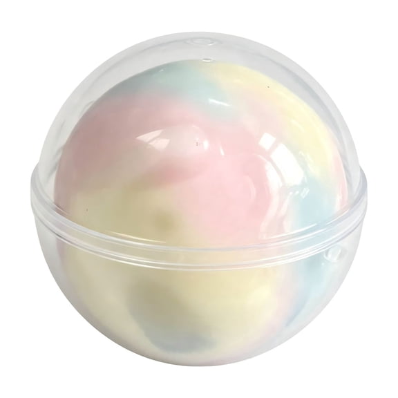 Kiddiway Crispy Soup Dumpling Squishy Ball - Crunchy Squishy Stress Relief Toy, Transparent Squeeze Sensory Toy with Unique Filling,F