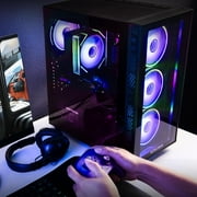 Novatech Phantom 2.0 Prebuilt Gaming PC Desktop Computer - RTX 3050 - Intel i7 Xeon 3.5GHz - 16GB RAM - 512GB M.2 SSD WiFi/BT, Win 11 - Gaming Computer Tower - Pre Built PC Gaming