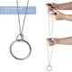 thumbnail image 2 of Magic Ring Chain Magic Trick Props Metal Knot Halloween Magic Illusion Accessories Close Up Stage Show Play Toys Gift For Kids, 2 of 5