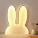 thumbnail image 1 of Luces Decorativas para Habitaciones de Adolescentes, Regalos de Pascua, Luces de Neón con Ambiente Cálido de Pascua, Luces Led de Conejito, Lámparas de Pared con Enchufe Usb para Mesita de Noche., 1 of 7