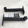 thumbnail image 2 of WEUVEB 1Pack Load Bearing Holder Modern Shelf Support Bracket Black For Bookshelf, 2 of 8