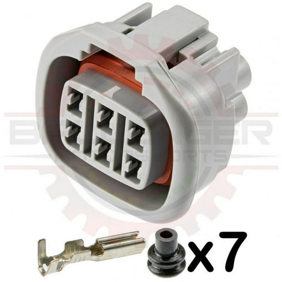 Ballenger Motorsports - 6 Way Compatible with Toyota Connector Plug Kit for IAC, ISCV, and EGR Valves