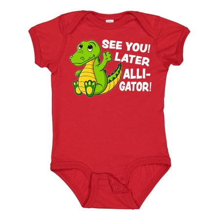 

Inktastic See You Later Alligator Gift Baby Boy or Baby Girl Bodysuit