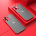 thumbnail image 2 of Luxury Matte Phone Case For iPhone 14 15 13 12 11 Pro Max Mini X XS XR 7 8 Plus SE 2 2020 Transparent Shockproof Bumper Cover, 2 of 6