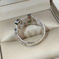 thumbnail image 4 of K-KED Fashion 925 Silver Rings Cubic Zirconia Delicate Jewelry Women Wedding Ring Gifts Sz 6-10-6-#7, 4 of 5