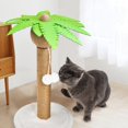 thumbnail image 3 of Cat Scratching Post, Furniture  Tree Tower Scratching Post Space Saving Decorative  for Indoor Kitten, 3 of 7