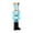 Blue, variant on QLUEWX Nutcracker Soldier Candle Holder Figurine 5.7 Inch, Multicolor Resin Taper Candle Stand, Classic Christmas Mantel Tabletop Holiday Home Decor Ornament (Gold)