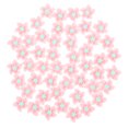 thumbnail image 2 of 50 Pcs Décors de Fleurs en Résine Délicats DIY Matériaux de Fleurs DIY, 2 of 8