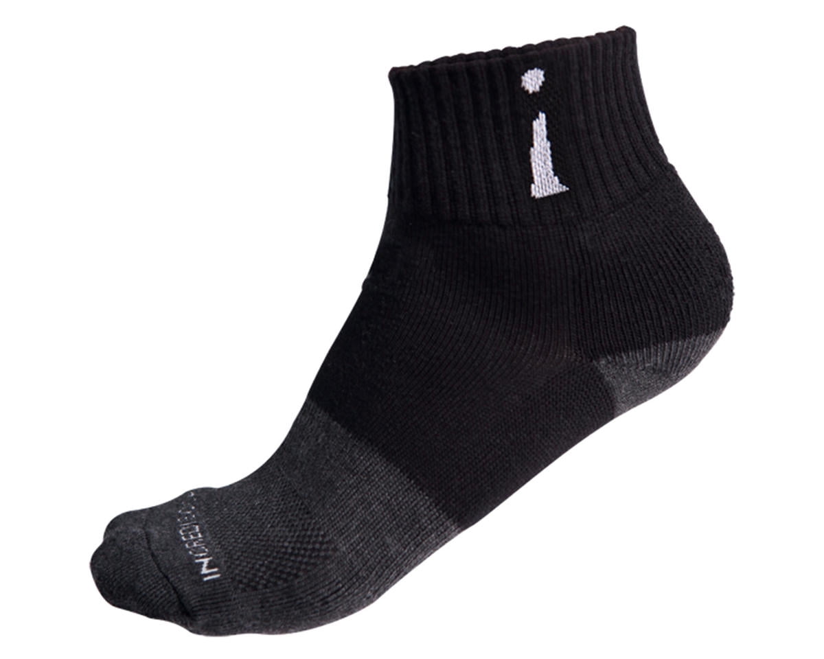 Incrediwear Above Ankle Sports Socks (Black) (S)
