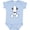 AE-Light Blue, variant on Inktastic Bedlington Terrier Boys or Girls Baby Bodysuit