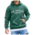 thumbnail image 1 of toraway Chandail à Capuche pour Hommes Fermeture à Glissière Graphique Mode Sport Imprimé Ville Manches Longues Chandail Texturé Décontracté S, 1 of 4