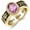 Yellow Gold, variant on High School College Class Ring for Women and Men Customized Graduation Ring Peralized Birthstone Ring in 10K/14K/18K Gold/Sterling Silver Size 4-15