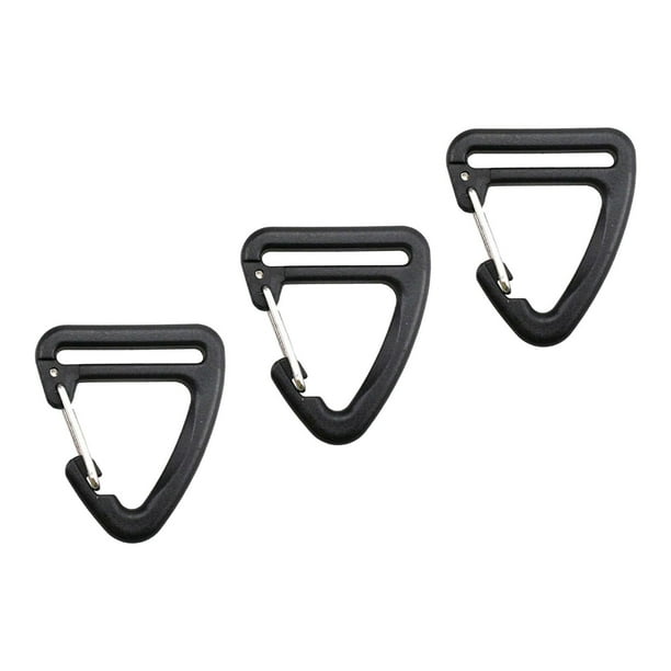 Gancho de Correa de Correas, Clips de Conexión, Clip de Cadena para Llaves, Gancho a Presión, Llavero, Clip para Accesorios de Bolsa de Equipaje Al Ai Triángulo 3 piezas shamjiam gancho para correa