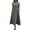 Green, variant on Womens 2 Piece Skirt Sets Fashions Short Sleeve Crewneck Top and Midi Skirt Set with Pockets Summer Casual Matching Outfits
