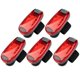 thumbnail image 1 of 5x Luz estroboscópica LED Parpadeo Cola Advertencia Engranaje Luces para Ciclistas Caminar de noche Joggers Sunnimix Luz de seguridad, 1 of 8