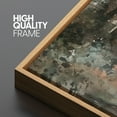 thumbnail image 5 of Large Framed Canvas Print Foggy Pine Trees with Warm Earth Tones, Cozy Wall Art Decorative Ready to Hang Painting for Living room Bedroom - 60"x20" Natural Frame, 5 of 7