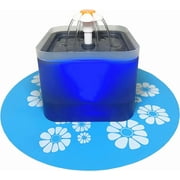 Cat Water Fountain, 67oz/2L Automatic Pet Water Fountain with Silicone Mat