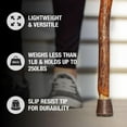 thumbnail image 5 of Brazos Rustic Wood Walking Stick, Sassafras, Traditional Style Handle, for Men & Women, Made in the USA, 55", 5 of 5